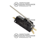 TN 1013132 25A, 250V Lever Snap Switch for Tennant / Nobles.