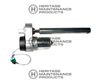 TN 1056622 / 4035821 24V Scrub Head Lift Actuator for Tennant Floor Scrubbers