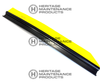 TN 71839 Oil Resistant Side Brush Channel Squeegee for Tennant 7400