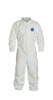 TY 125SW5X DuPont Safespec Series Tyvek Coveralls, Collared, Elastic Wrists and Ankles, 5XL, 25/Case