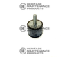 AD 9097184000 Vibration Damping M8 for Nilfisk Advance