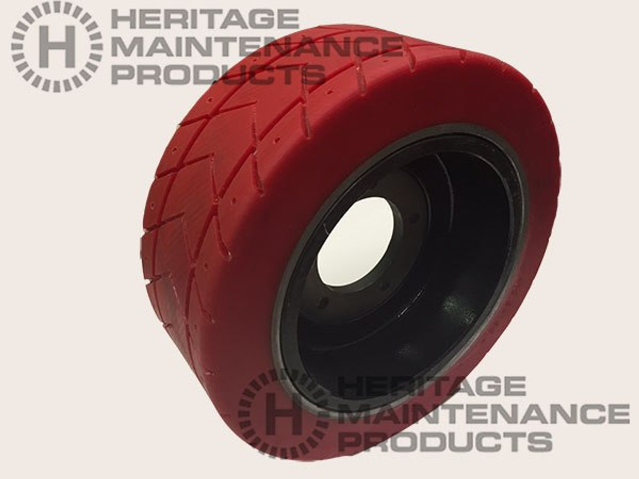 AD 56303595 High Durability Urethane Rear Wheel Assembly for Nilfisk Advance (AD 56303595)