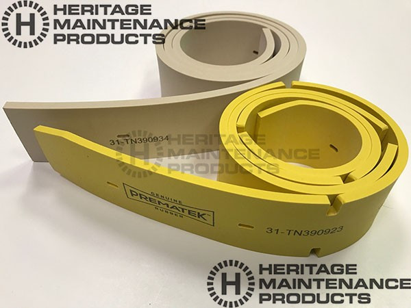 TN 391385 / 4019304 Tan Rubber / Oil-Resistant Squeegee Kit for Tennant