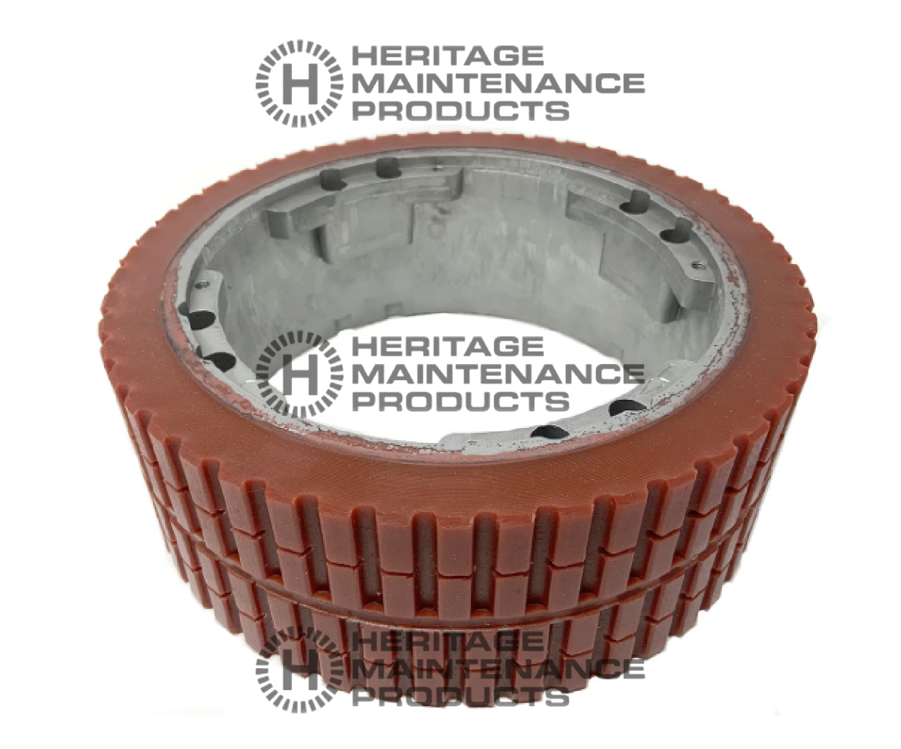 TN 391259 / 8002920 250mm X 90mm Red Solid Drive Tire for Tennant