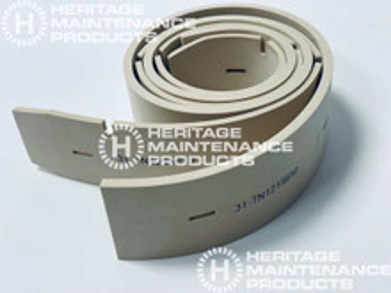 TN 9015730 20" / 500MM Tan Gum Rear Squeegee Kit for Tennant / Nobles | hmpsupply