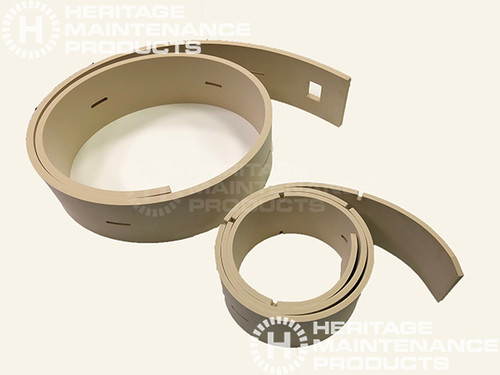 AD 56510372 Tan Gum Rear Squeegee Blade Kit for Advance CS7000 (AD 56510372)