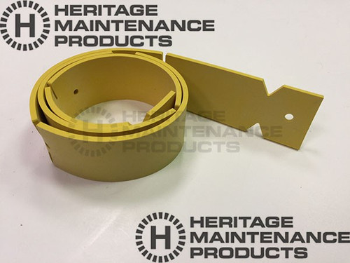 FC 25-755L 39" Oil-Resistant Front Squeegee for Factory Cat / Tomcat Scrubbers (35" Frame)