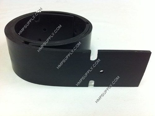 FC 28-755N 43" Oil and Chemical Resistant Neoprene Front Squeegee for Factory Cat / Tomcat (38" Frame)