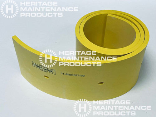 PB 01077100 Oil Resistant Prematek Rear Squeegee for Minuteman Power Boss