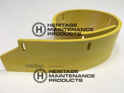 PB 3331323RL Oil Resistant Rubber Left Hand Side Squeegee for Minuteman PowerBoss PB 3331323RL Oil Resistant Rubber Left Hand Side Squeegee for Minuteman PowerBoss