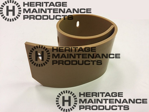 PB 383784 Tan Gum Disk Squeegee for Minuteman Power Boss