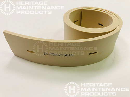 TN 1215610 Tan Gum Rear Squeegee for Tennant (TN 1215610)