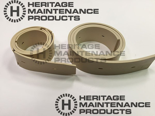 TN 222423 45-3/4" Tan Gum Rear Squeegee Kit for Tennant 800mm (32") Series Scrubbers