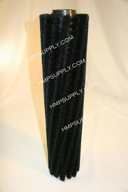 TN 399231 25" 18SR HD Poly Cylindrical Scrub Brush for Tennant Speed Scrub 2601