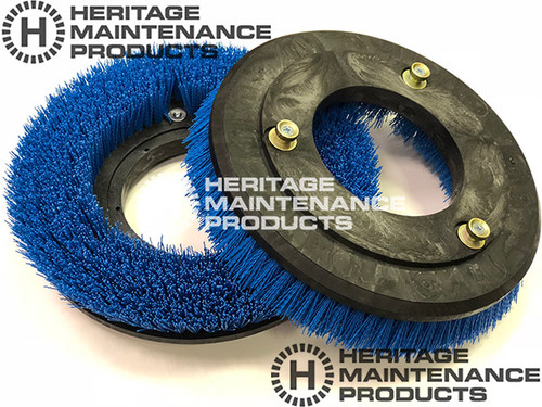 TN 603159 13" Poly Scrub Brushes for Tennant, Set of 2