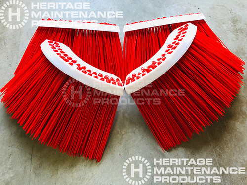 TYM 505605 4-Section Poly Gutter Broom for Tymco 210 (TYM 505605)