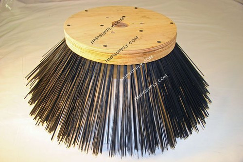 VA 18W 18" 1-Piece Gutter Broom for Vac-All / Leach