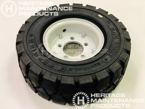 TN 53817 / 4015038 Solid Tire and Rim Assembly for Tennant