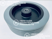 AD 56382693 12" Grey Non-Marking Wheel with Bearing for Nilfisk Advance