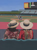 Richard Baker, Ladies at the Game, Oil on canvas, 48” x 36”, 2022, $12,000.