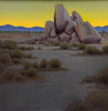 'Sentinels of the Xeric Twilight' by Mason Williams, an ethereal oil-on-linen masterpiece