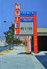 'Fremont Motel' by Emile Dillon, a captivating acrylic on canvas masterpiece at Skidmore Contemporary Art