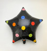 Nina Jun, Galaxy Black, 2022, Glazed Ceramic, 17 x 17 x 8 inches, Skidmore Contemporary Art