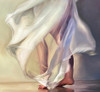 Courtney Murphy, Swan, Oil on panel, 30” x 30”, 2021