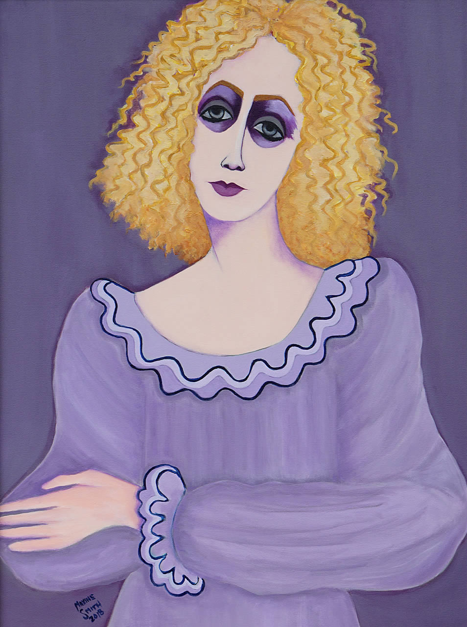 peasant blouse painting