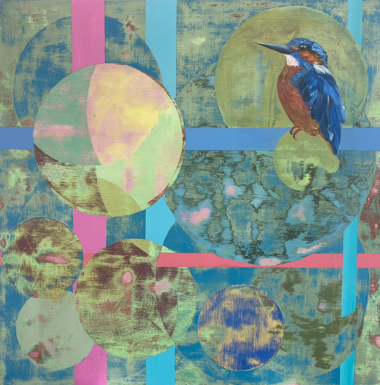 Jennifer Bain, Prize, Acrylic on wood panel, 36” x 36”, 2023, $6,000.