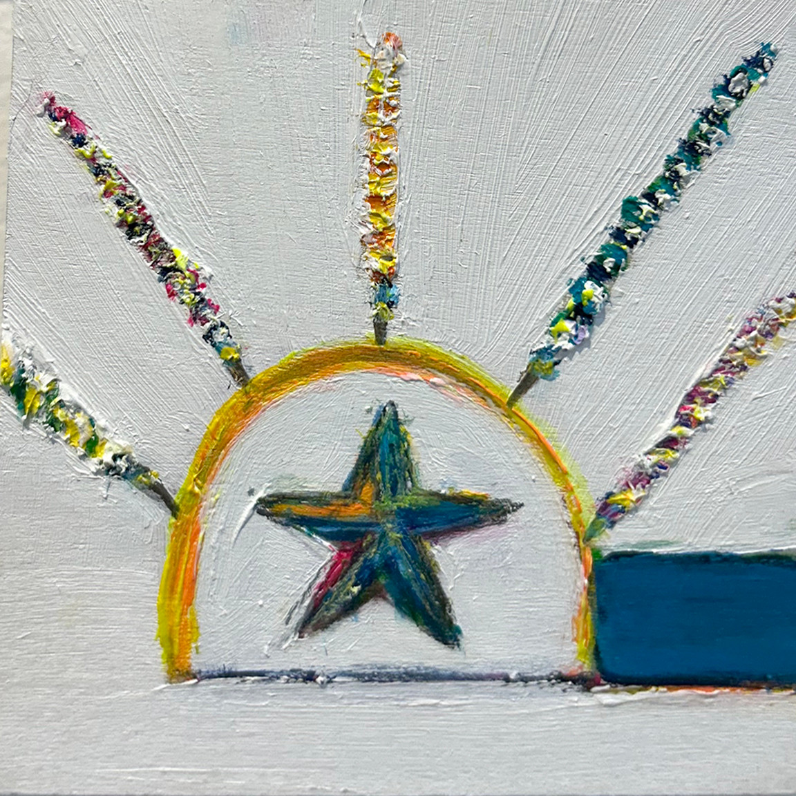 Clay Vorhes, 150 Studies, 4 x 4, 150, study 68