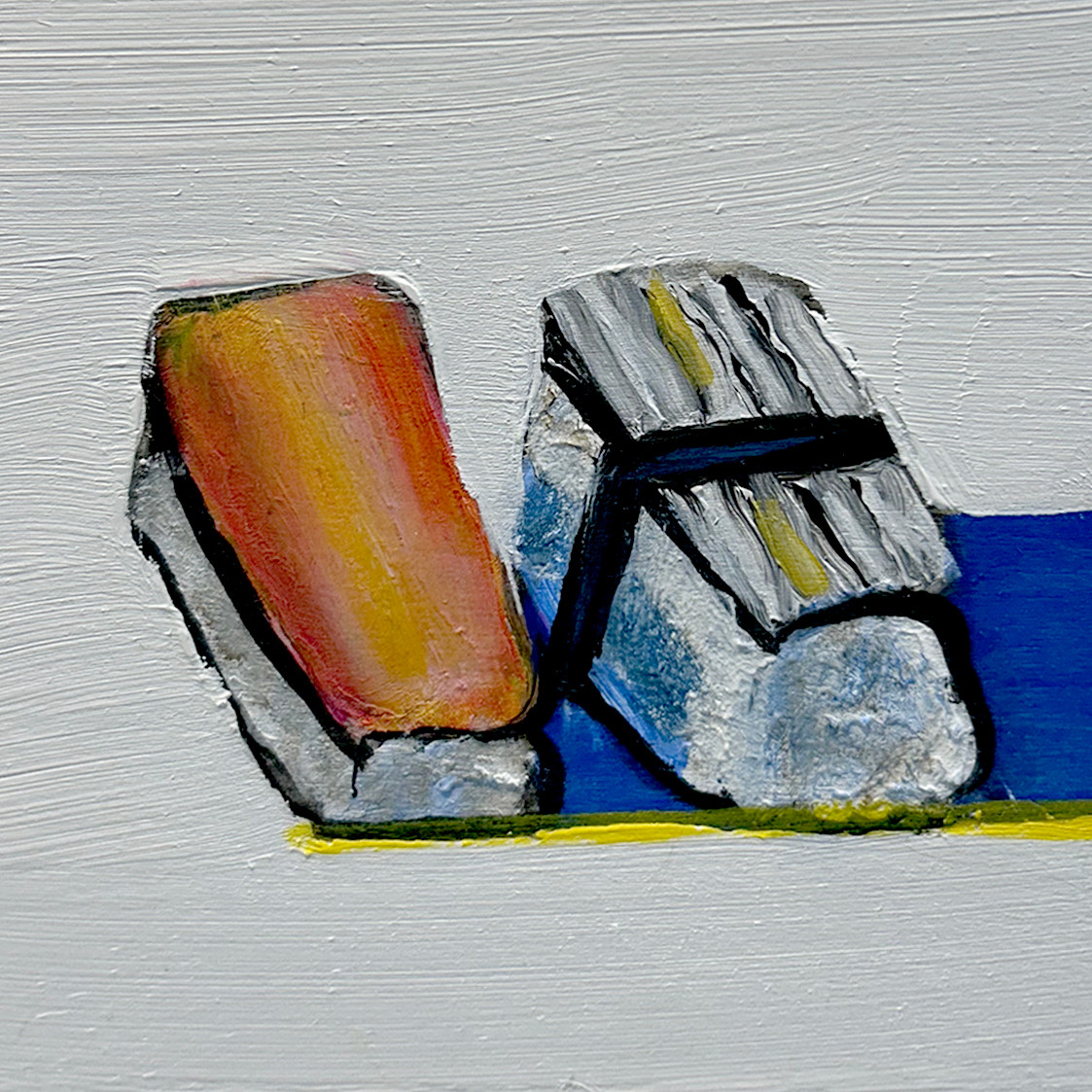 Clay Vorhes, 150 Studies, 4 x 4, 150, study 69