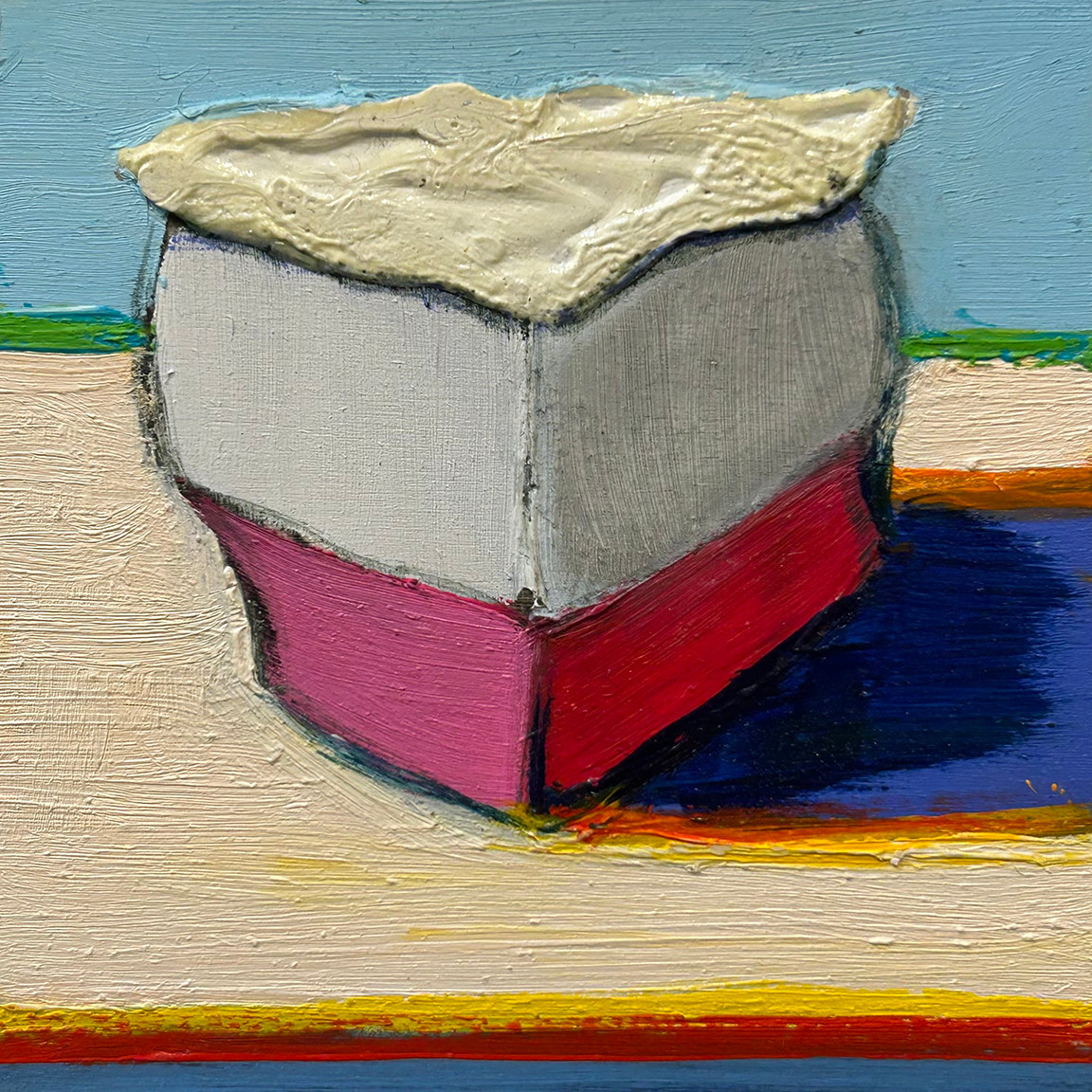 Clay Vorhes, 150 Studies, 4 x 4, 150, study 107