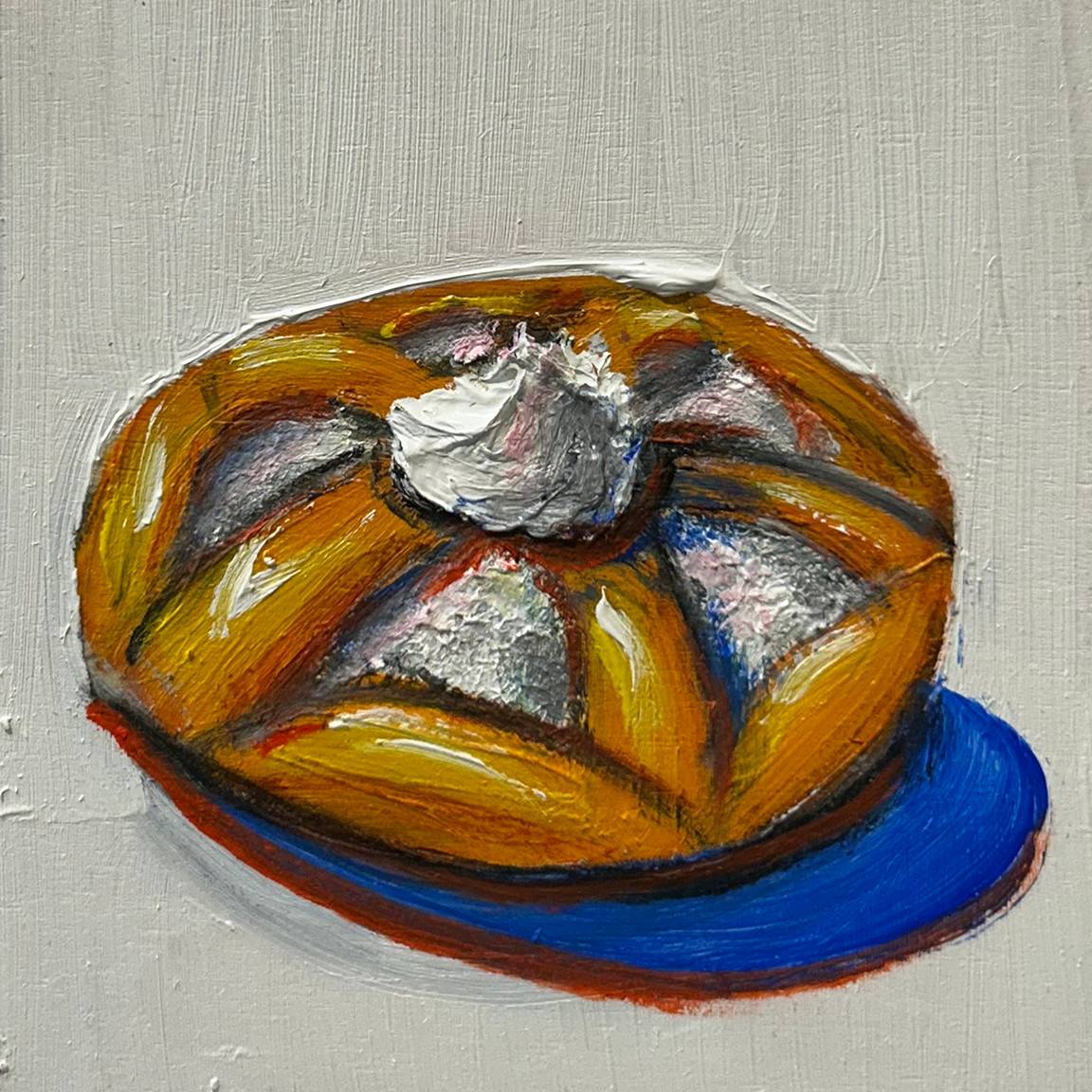 Clay Vorhes, 150 Studies, 4 x 4, 150, study 128