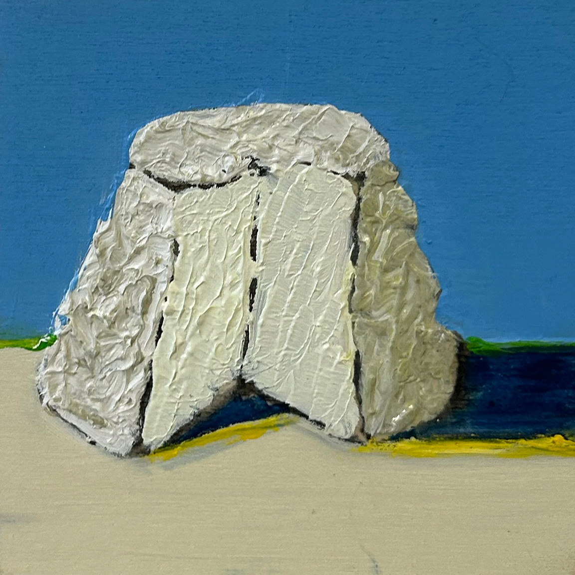 Clay Vorhes, 150 Studies, 4 x 4, 150, study 131