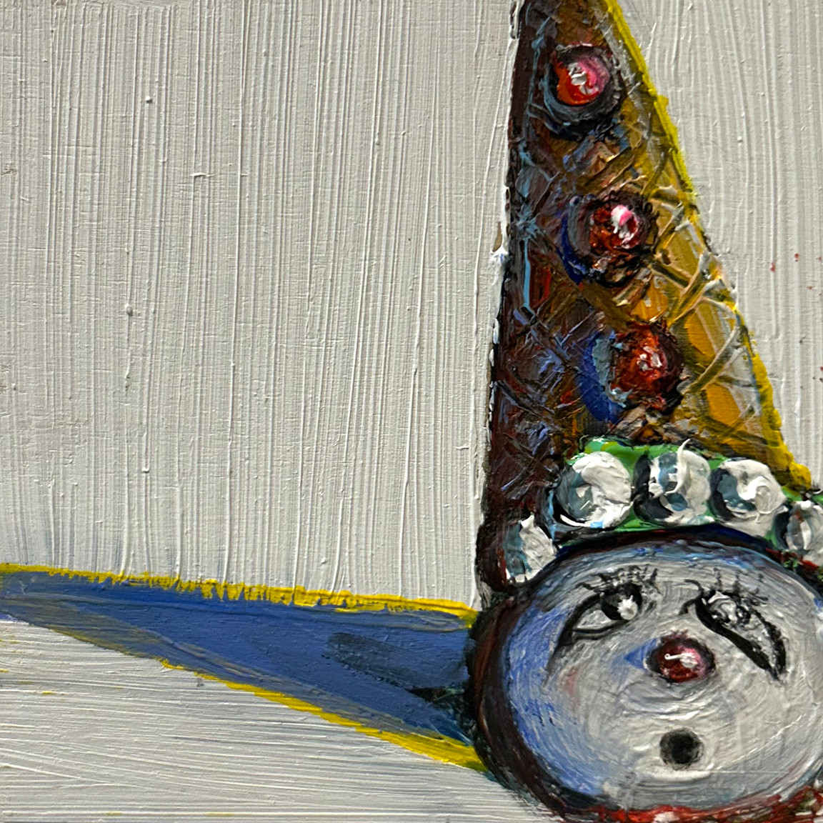 Clay Vorhes, 150 Studies, 4 x 4, 150, study 138