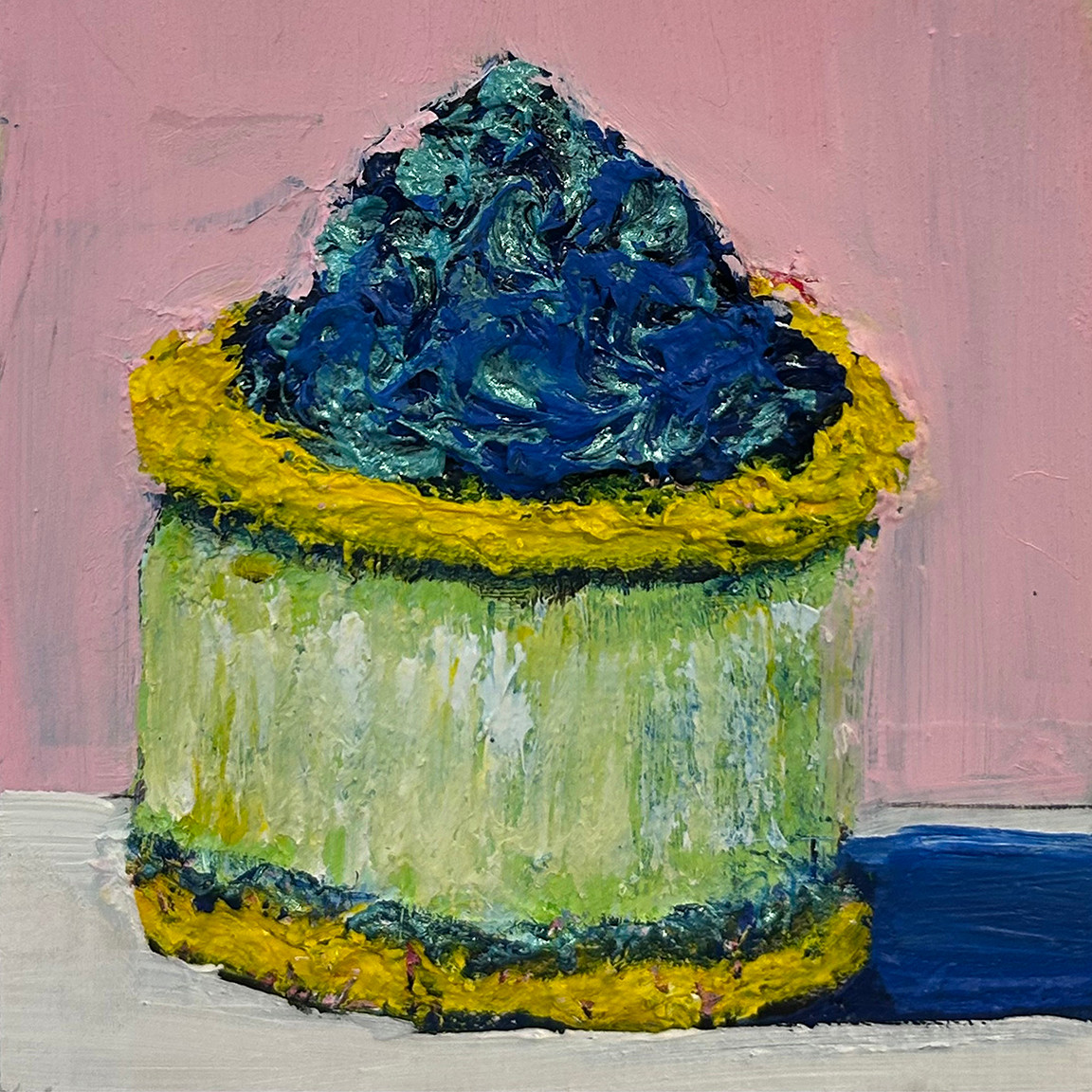 Clay Vorhes, 150 Studies, 4 x 4, 150, study 153