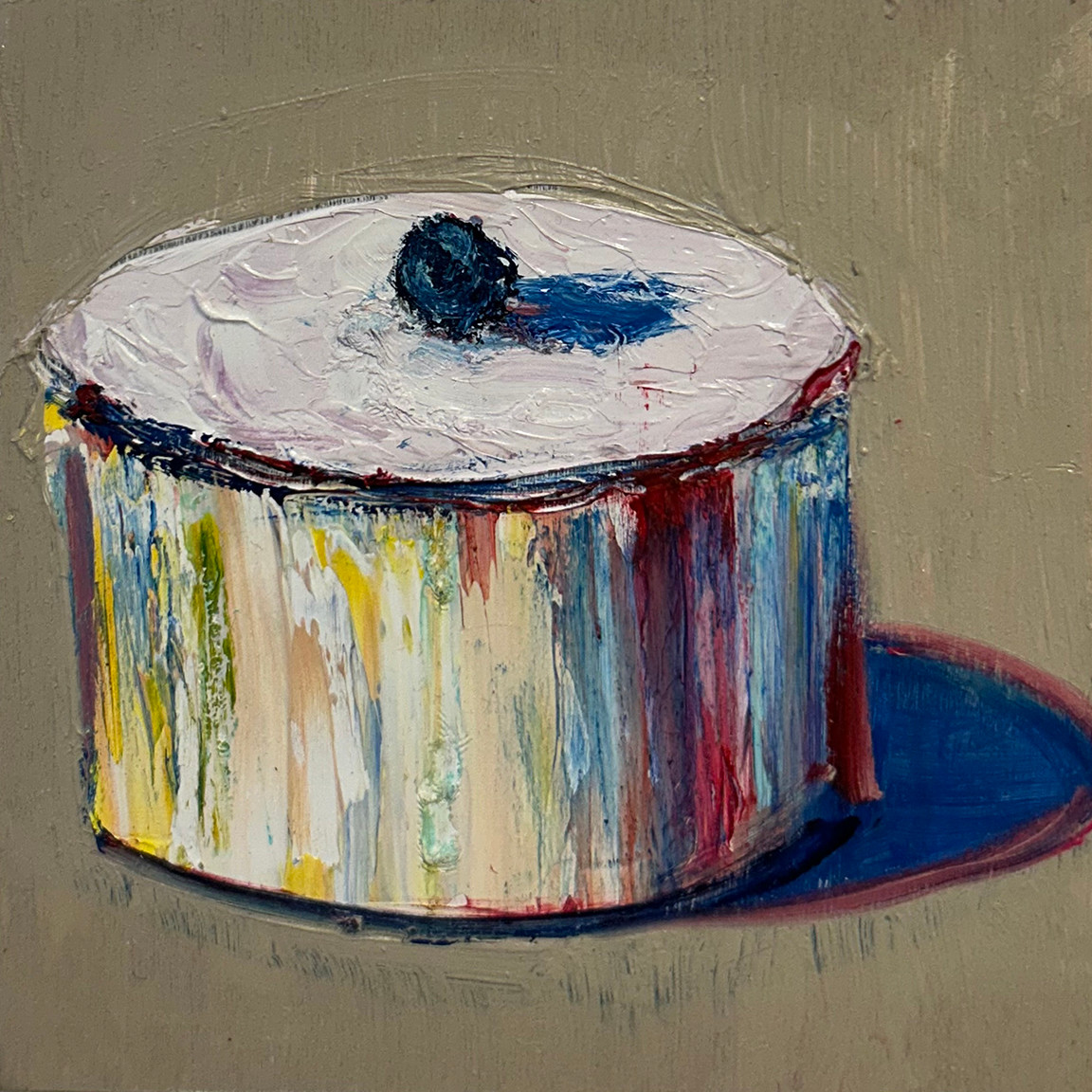 Clay Vorhes, 150 Studies, 4 x 4, 150, study 158