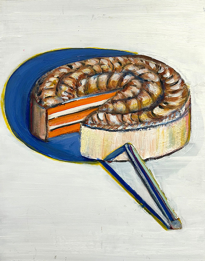 Clay Vorhes, 150 Studies, 14 x 11, 150, study 18