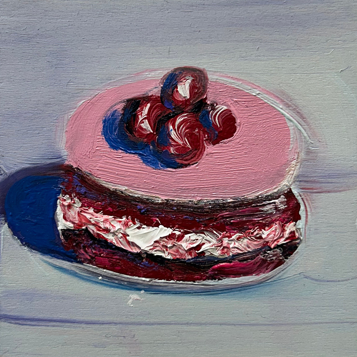 Clay Vorhes, 150 Studies, 4 x 4, 150, study 121