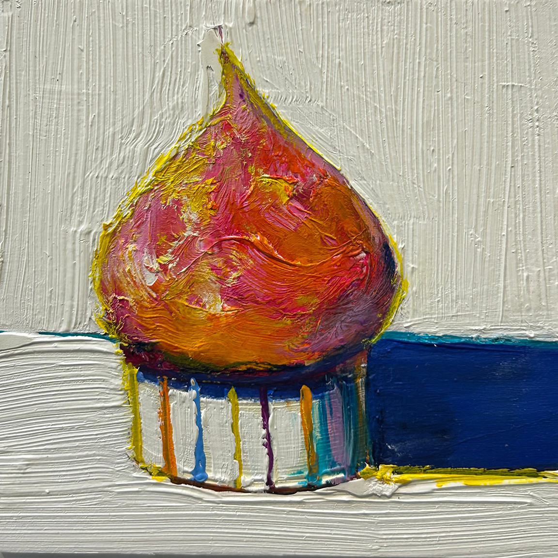 Clay Vorhes, 150 Studies, 4 x 4, 150, study 115