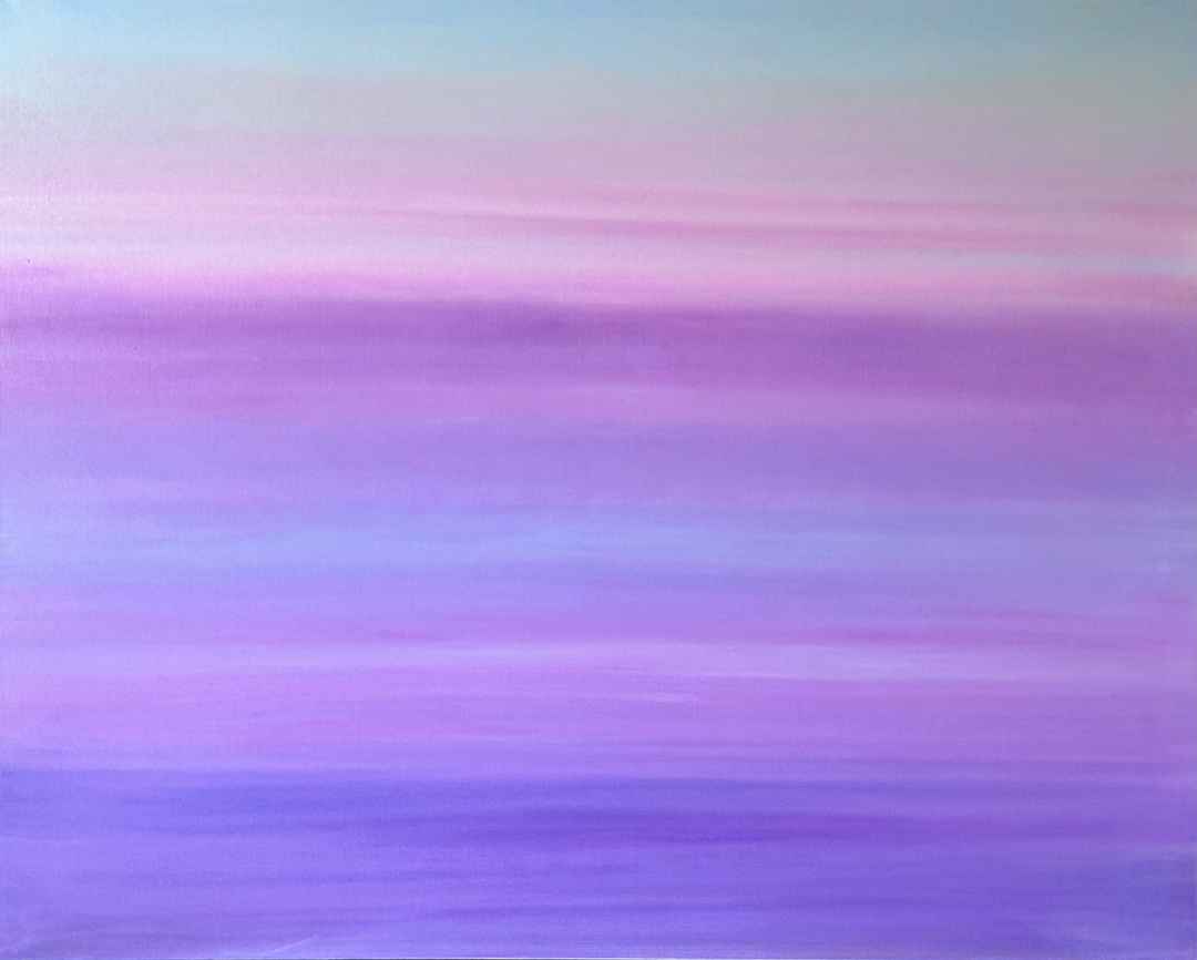 Brighton Smith- Pale Purple Even- 48x60in- oil on canvas- 2026