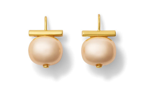 view Pebble Pearl Earrings in Petal Pop