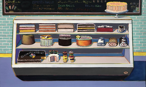 Bakery Case Oil Painting by Clay Vorhes