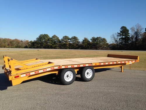 7-Ton Deckover Dovetail Trailer