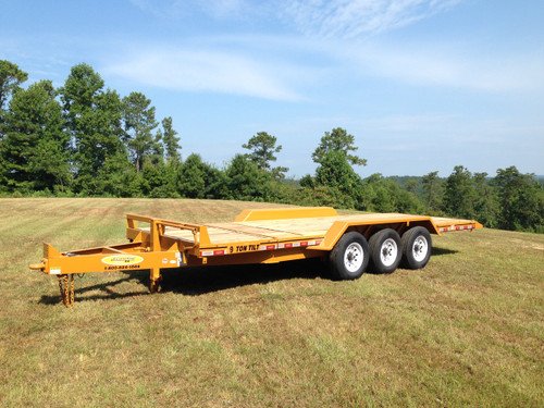  9-Ton Tri-Axle Landscape Partial Tilt LP0923TE