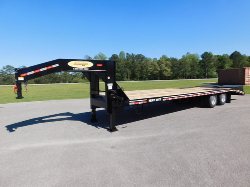 10-Ton Dual Tandem Gooseneck Dovetail
