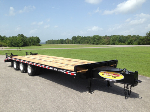 30-Ton Dovetail Tri-Axle Air Brake Trailer