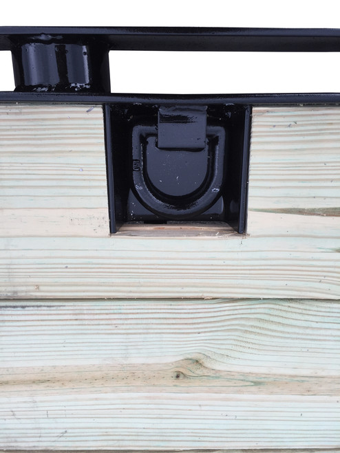 Recessed D-Rings in Deck