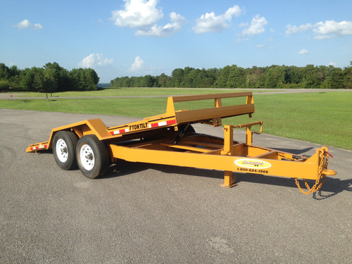 7-Ton Tandem Axle Landscape Tilt Trailer